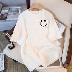 엘쏘 남녀공용 라운드넥 루즈핏 프린팅 빅사이즈 반팔 티셔츠 패션의류/잡화/여성패션 반품 최저가 10,270원