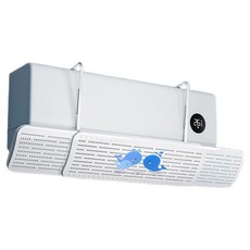 DULU 깔끔한 갓성비 에어컨바람막이 52.5~92.5 x 16.5 cm, 1개, 타입2 블루웨일 가전디지털/계절가전 반품 최저가 3,940원