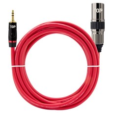 에이치디탑 3.5 스테레오 TO XLR 수 마이크 케이블 30m, 레드, 1개, HT-TP1771 가전디지털/음향기기 반품 최저가 74,240원