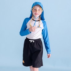 아이러브제이 아동용 플래그 래쉬가드 상하의 세트 패션의류/잡화/유아동패션 반품 최저가 29,160원