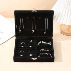 리빙웍스 커버벨벳 귀걸이 목걸이 악세서리 벨벳 보관 정리함 패션의류/잡화/남성패션 반품 최저가 7,800원