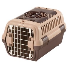 릿첼 반려동물 캠핑 켄넬 더블도어 이동장, 다크브라운, 1개 undefined/undefined 반품 최저가 49,430원