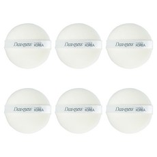 다크아이 다크니스 지갑형 고급 파우더 퍼프 65mm 6p + 지퍼백 세트, 1세트, 혼합색상 뷰티/뷰티소품 반품 최저가 4,870원