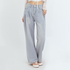 엘쏘 여성용 투핀턱 와이드 롱 데님 팬츠 패션의류/잡화/여성패션 반품 최저가 17,920원