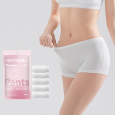 arua 여성용 일회용 사각 코튼 드로즈 5p 패션의류/잡화/속옷/잠옷 반품 최저가 10,800원
