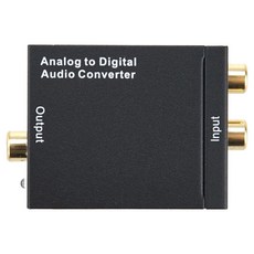 YTEK ADC 오디오광 아날로그 to 디지털 광오디오 출력지원 컨버터, YT-ADC1A, 1개 가전디지털/PC주변기기 반품 최저가 10,200원