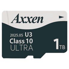 액센 초고속 U3 ULTRA 홈캠 블랙박스 메모리 카드 Micro SD카드 MSD52, 1TB, 1개 가전디지털/저장장치 반품 최저가 123,370원