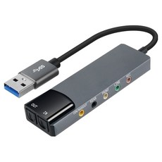 컴스 멀티 5.1채널 USB 오디오 사운드 카드 7.1CH 지원 SPDIF, 1개, BF476 가전디지털/PC주변기기 반품 최저가 21,730원