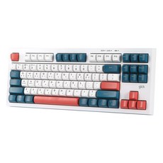 지클릭커 오피스프로 사일런스 M RGB 무선 무소음 방수 블루투스 87키 키보드, GUNDAM RC1, WK50, 제조사축 가전디지털/키보드/마우스 반품 최저가 20,410원