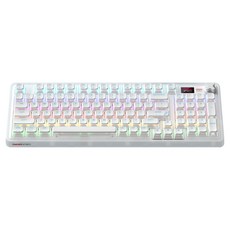 CHERRY XTRFY PIXIU 98 MX2A 무선 3모드 게이밍 키보드, 화이트, G80-24100HHAKR-0, 저소음 적축 가전디지털/키보드/마우스 반품 최저가 154,350원