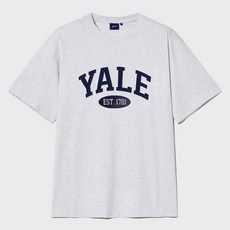 YALE 남녀공용 투톤아치 반팔 티셔츠 패션의류/잡화/남녀 공용 의류 반품 최저가 13,120원