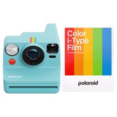 폴라로이드 나우 플러스 즉석카메라 3세대 Artic Blue + 필름 i-Type 컬러 8p 세트, 1세트 가전디지털/카메라 반품 최저가 157,530원