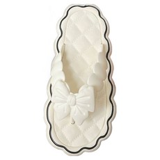 데이소이 리본 물결 귀여운 데일리 쪼리 패션의류/잡화/여성패션 반품 최저가 8,130원