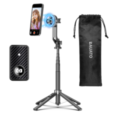 바우아토 맥세이프 미니 초경량 광각 촬영 모드 원터치 블루투스 사각 지지 셀카봉 삼각대, 바우아토맥세이프삼각대, 블랙, 1개 가전디지털/1인방송 전문관 반품 최저가 26,520원