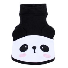 도그도그 반려동물 캐릭터 나시 티셔츠, 팬더, 1개 반려동물용품/강아지 용품 반품 최저가 3,170원
