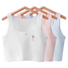 아이뿜 여아용 루루 면 런닝형 학생 브라탑 1단계 3종 세트 Y08 패션의류/잡화/유아동패션 반품 최저가 13,040원