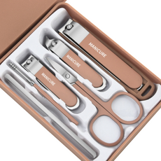 살림쏙 휴대용 발톱 손톱깍이 6종 세트, 1세트, 브라운 뷰티/네일 반품 최저가 5,300원