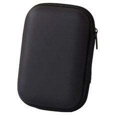 루네온 깔끔한 외장하드 파우치 검은색 11.5 x 7.5 x 4 cm, 1개 가전디지털/저장장치 반품 최저가 5,060원