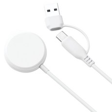 지파워 애플 워치 충전기 USB-A/C 겸용 1m, 화이트, 1개 가전디지털/휴대폰 액세서리 반품 최저가 8,020원