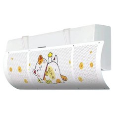 비엠디자인 귀여운 그림 에어컨 바람막이, 1개, 행운의 고양이 가전디지털/계절가전 반품 최저가 3,890원