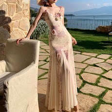 비비에모 노에 플라워 슬림 머메이드 롱 드레스 10728 패션의류/잡화/여성패션 반품 최저가 36,970원