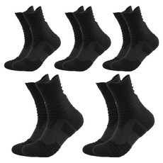 아스터 이중쿠션 스포츠 양말 세트 중목, 블랙, 5개 패션의류/잡화/남성패션 반품 최저가 11,950원