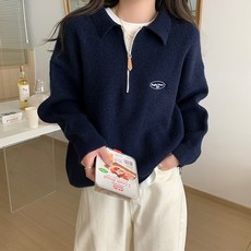 루나걸 여성용 샤니 카라넥 니트 L25FKN070407 패션의류/잡화/여성패션 반품 최저가 15,500원