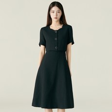 로엠 여성용 스칼럽 2in1 롱 원피스 패션의류/잡화/여성패션 반품 최저가 50,890원