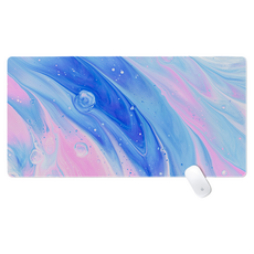 쇼핑닥터 게임용 사무용 마우스 장패드 700 x 300 x 2 mm, 핑크블루유체, 1개 가전디지털/키보드/마우스 반품 최저가 5,420원