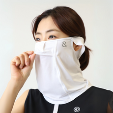 슬로우플레이 귀덮는 UV자외선차단 골프 스포츠 귀덮개 냉감 마스크 PLUS+, 화이트, 1개 스포츠/레저/자전거 반품 최저가 25,650원