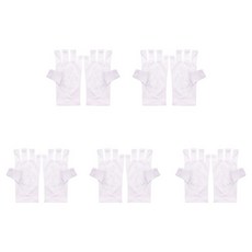 자외선차단 네일장갑 양손착용 세트, 5세트, 화이트 뷰티/네일 반품 최저가 12,280원
