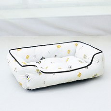 순잠 반려동물 사계절용 수면 쿠션, 사각곰, 1개 반려동물용품/강아지 용품 반품 최저가 8,430원