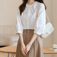 포플러앤씨 여성용 클로디 7부 소매 블라우스 P25FBL072113 패션의류/잡화/여성패션 반품 최저가 16,960원