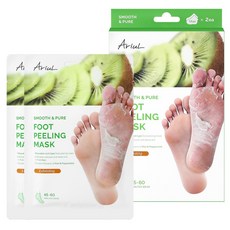 아리얼 스무스 앤 퓨어 엑스폴레이팅 키위 풋 필링 마스크, 68g, 1개, 2개입 뷰티/바디 반품 최저가 6,520원