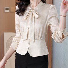 포플러앤씨 여성용 로앤 리본 긴팔 블라우스 P25FBL072203 패션의류/잡화/여성패션 반품 최저가 19,520원