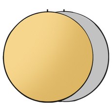 슈어밀 실용적인 촬영용반사판 세트 110 cm, 1세트, 실버 + 화이트 투인원 2 in 1 가전디지털/1인방송 전문관 반품 최저가 14,630원