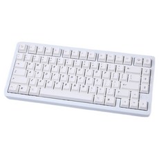 몬스타기어 풀알루미늄 단축키 조약돌 블루투스 유 무선 키보드, 화이트 스완, WECAT7 MAX, 제조사축 가전디지털/키보드/마우스 반품 최저가 119,840원