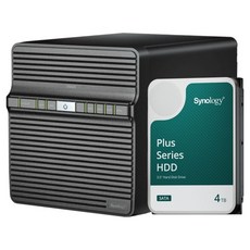 시놀로지 4베이 NAS DS423 + 하드 세트 HAT3300-4T 가전디지털/저장장치 반품 최저가 642,870원