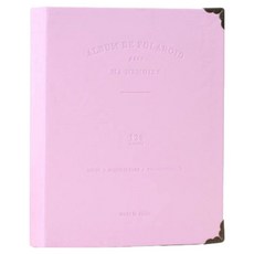 윰스 폴라로이드 포토카드 수납 앨범, 소프트핑크, 120매 가전디지털/카메라 반품 최저가 9,090원