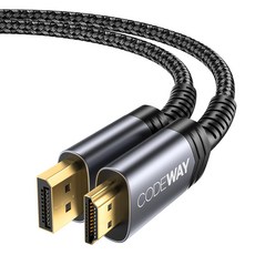 코드웨이 DP to HDMI 모니터 케이블, 1개, 1.2m 가전디지털/휴대폰 액세서리 반품 최저가 6,970원