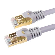 홈플래닛 게이밍용 UTP 고속 CAT.7 10Gbps 인터넷 랜케이블, 5m, 그레이, 1개 가전디지털/PC주변기기 반품 최저가 6,830원