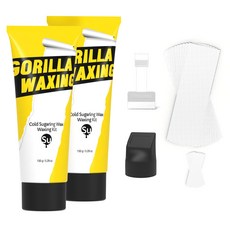 고릴라왁싱 노히팅 콜드 슈가링 왁스 모든부위용 150g x 2p + 어플리케이터 헤드 + 왁싱 페이퍼 라지 15p + 왁싱 페이퍼 스몰 15p + 스패츌러 세트, 1개 뷰티/바디 반품 최저가 27,900원