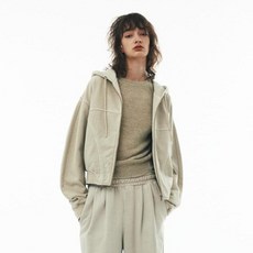 세터 여성용 에이어 라인 투웨이 후드 집업 SA233WJP01 패션의류/잡화/여성패션 반품 최저가 95,600원