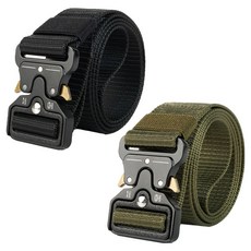 오웨니 남성용 스포츠 벨트 2종 세트, 블랙 + 카키, 1세트 스포츠/레저/스포츠잡화 반품 최저가 7,530원