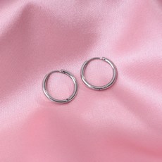 젤루나 써지컬 원터치 링 피어싱 1.6mm 14mm 2p 패션의류/잡화/남성패션 반품 최저가 5,800원