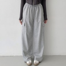 플랜데이 여성용 숏/롱 기장 케리 카고 와이드 트레이닝팬츠 패션의류/잡화/여성패션 반품 최저가 13,300원