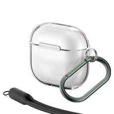 케이맥스 페블 케이스 + 카라비너 + 실리콘줄 세트, CLEAR, 1세트, 에어팟 프로3 가전디지털/음향기기 반품 최저가 6,870원