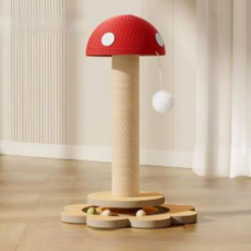 소울리치 신나는 버섯 캣타워 28 x 43 cm, 스타일5 황마 버섯기둥 반려동물용품/고양이 용품 반품 최저가 23,590원