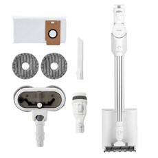 홈리아 BLDC 자동먼지비움 차이슨 더스트제로 타워 무선청소기 + 물걸레 브러시 세트 H9, 화이트 가전디지털/청소기 반품 최저가 205,300원