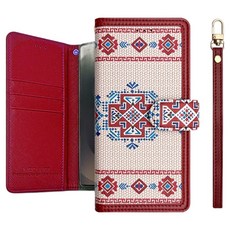 에스엠씨 에스닉 스트랩 다이어리형 지갑 휴대폰 케이스 가전디지털/휴대폰 액세서리 반품 최저가 8,080원